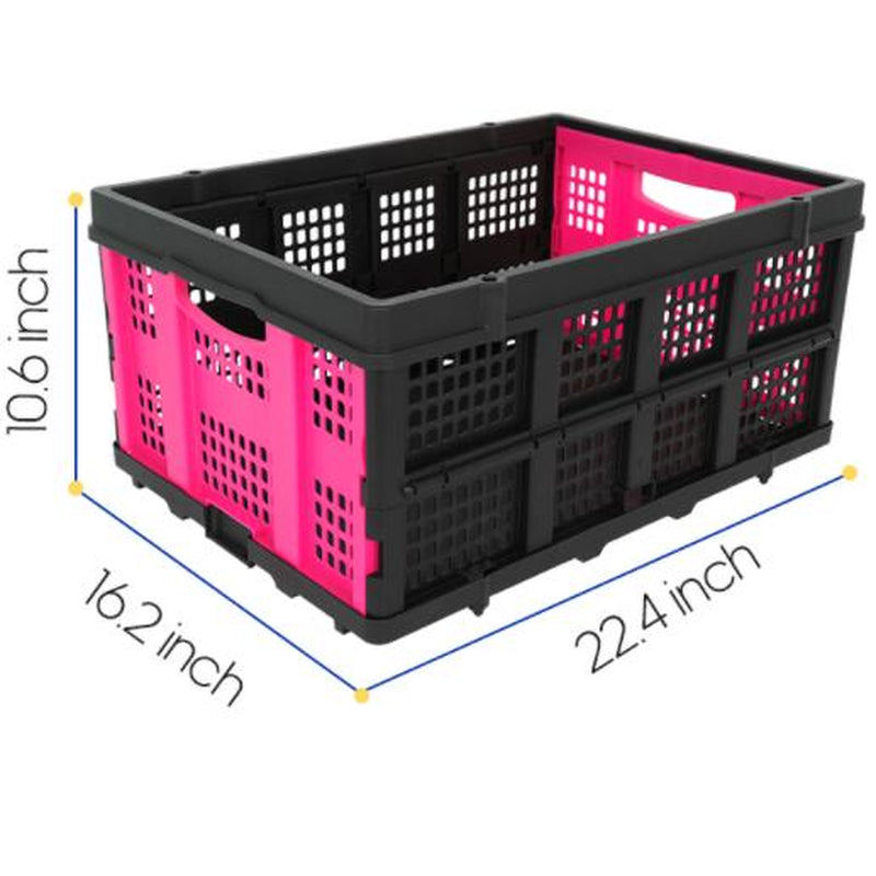 Utility Cart, Folding Shopping Cart, Multi-Functional Collapsible Cart, Grocery Cart on Wheels Foldable with Storage Crate,Camping Cart Carrying Transport Multi-Purpose Large Capacity Utility Wagon Personal