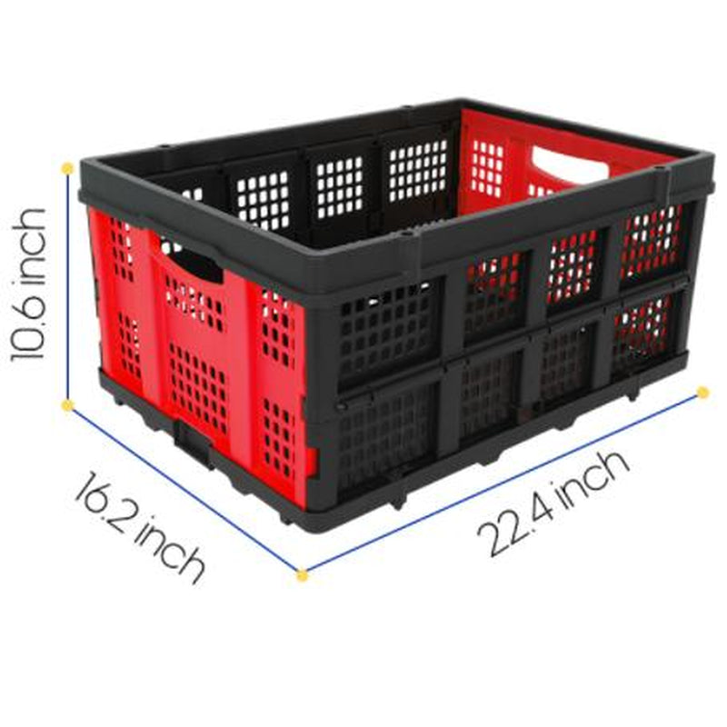 Utility Cart, Folding Shopping Cart, Multi-Functional Collapsible Cart, Grocery Cart on Wheels Foldable with Storage Crate,Camping Cart Carrying Transport Multi-Purpose Large Capacity Utility Wagon Personal